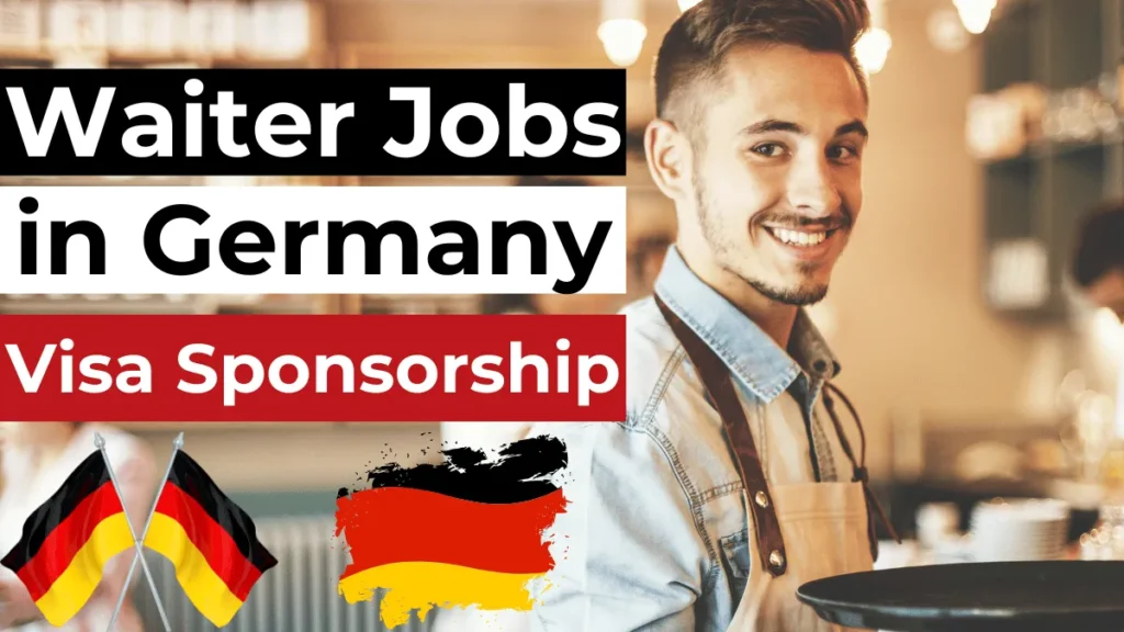 Waiter Jobs in Germany with Visa Sponsorship (€20 Per Hour)